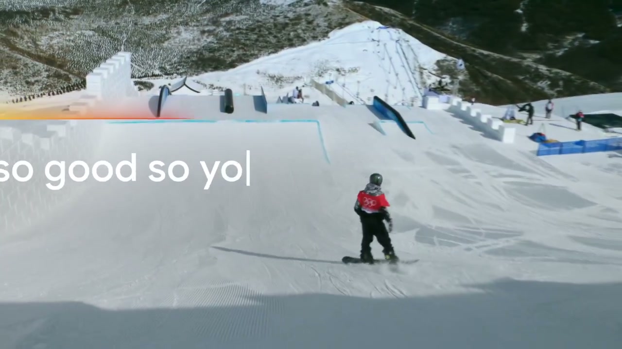 Preview frame from Google’s Sunshower Winter Olympics film