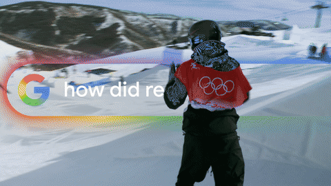 Animated preview of Google’s Sunshower Winter Olympics film